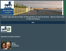 Tablet Screenshot of gite-du-cheval-bleu.com